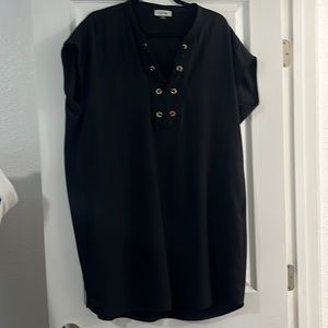 Black Calvin Klein dress